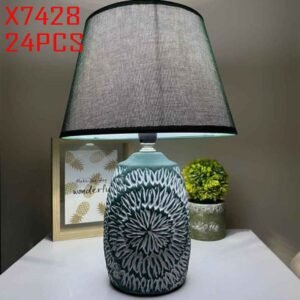 Lámpara de mesa base cerámica portalámparas E14