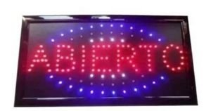 Letrero luminoso