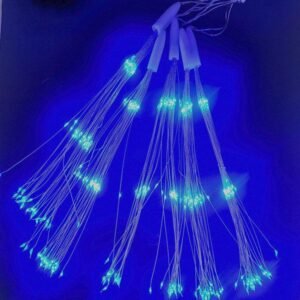 Linterna de fuegos artificiales orquídea 5 distancia entre colgantes 70cm 220V 75 luces