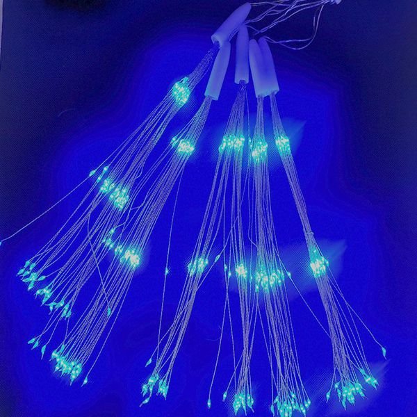 Linterna de fuegos artificiales orquídea 5 distancia entre colgantes 70cm 220V 75 luces