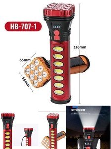 Linterna solar recargable USB