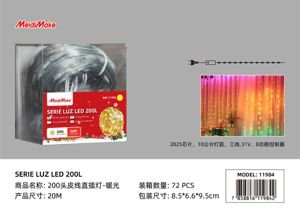 Luces navideñas 20 200