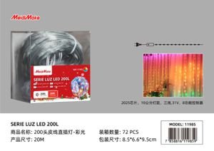 Luces navideñas 20 200