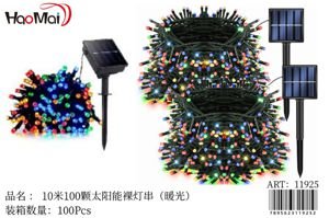 Luces navidenas solares 10 100