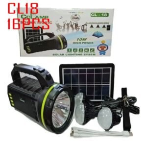 Luces solares de emergencia, Bluetooth, radio, luces de colores, funciones de tarjeta de memoria