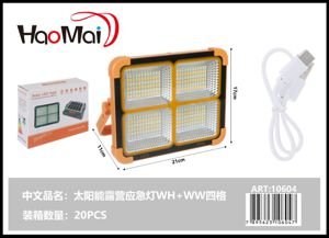 Luz de emergencia solar camping