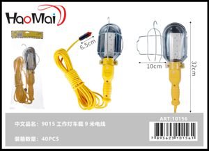 Luz de trabajo montada en coche con cable de 9m 9