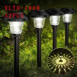 Luz Solar Decorativa para Césped con Diseño