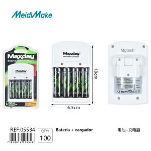 MAXDAY ESTáNDAR CHARGER FOR AA / AAA 801B+AA4 +