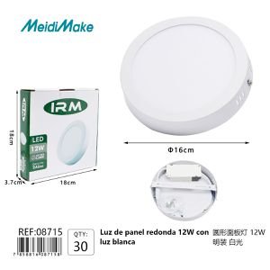 Panel LED 12W
