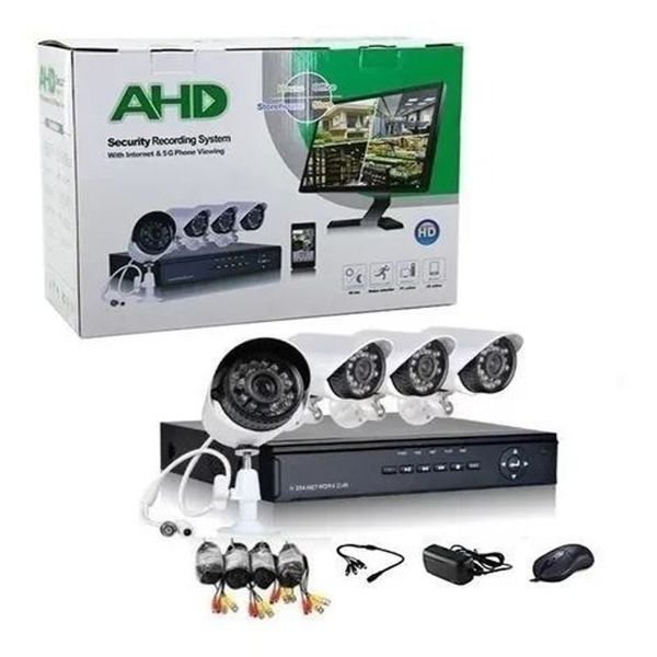 Paquete de monitoreo AHD de 8 canales
