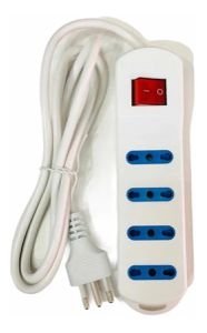 Regleta eléctrica 15 4