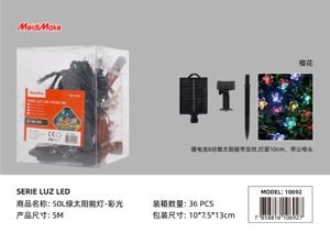 Solar luces navideñas 50L