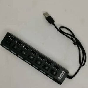 Toma USB 7 agujeros con interruptor