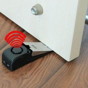 Tope para puerta con sirena de alarma