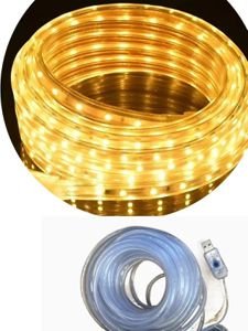 USB luz cálida 10m