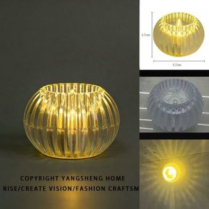 Vela LED luz cálida