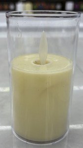 Vela LED luz cálida