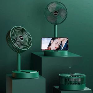 Ventilador de mesa plegable recargable USB